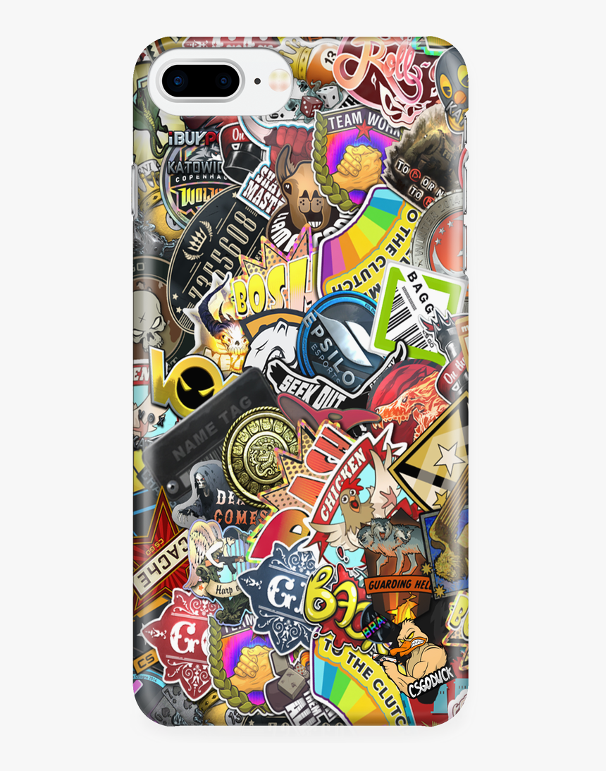 Csgo Sticker Collection Phone Case Csgotradezone, HD Png Download, Free Download