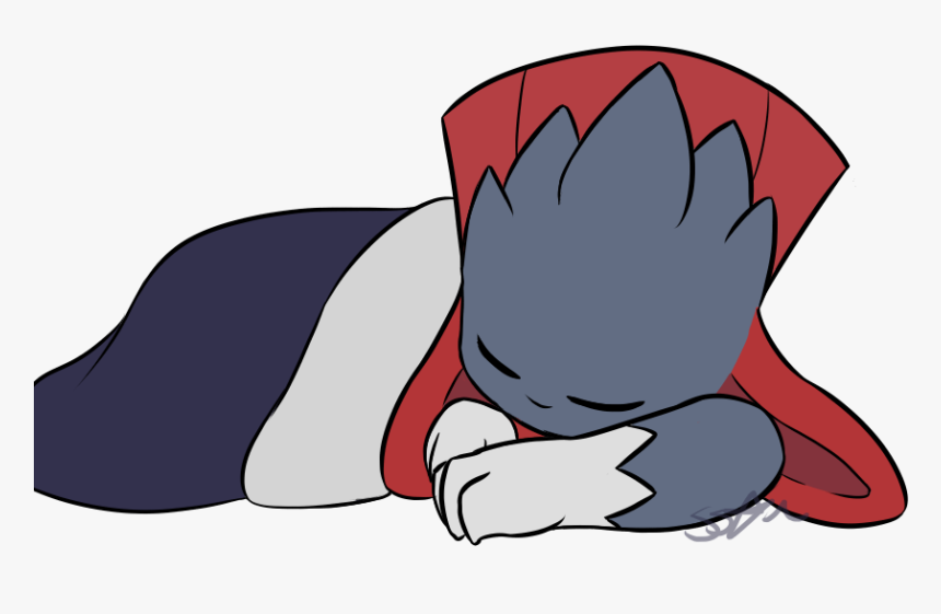 Sleepy Weavile, HD Png Download, Free Download