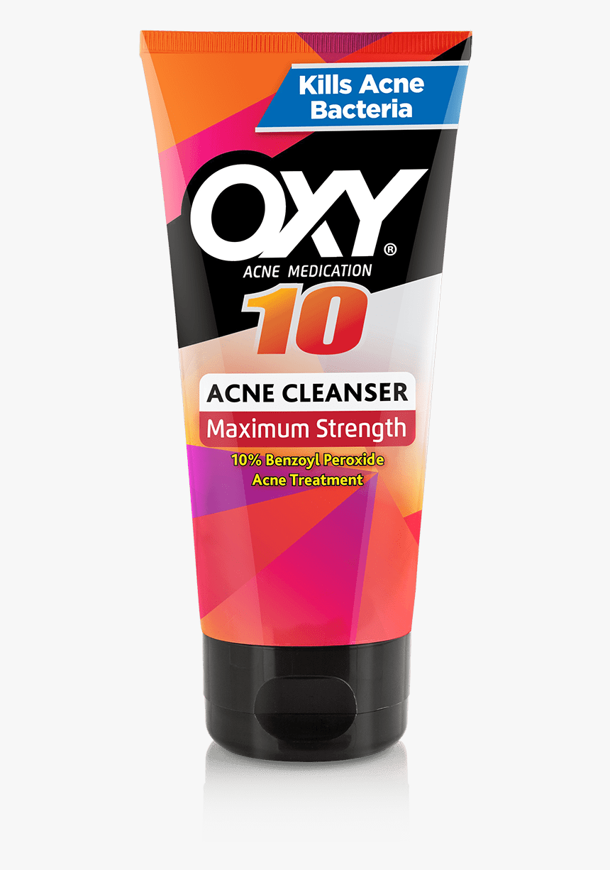 Oxy 10 Acne Cleanser, HD Png Download, Free Download