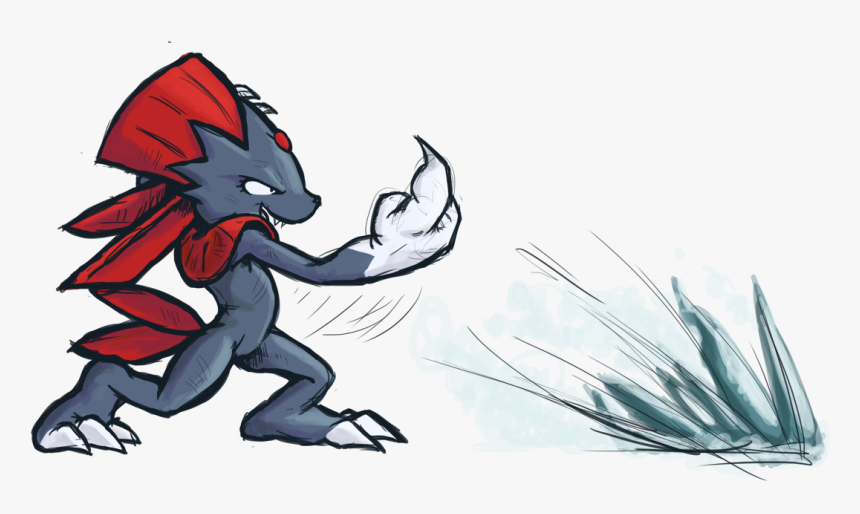 Weavile 108 Shiki Yami Barai, HD Png Download, Free Download