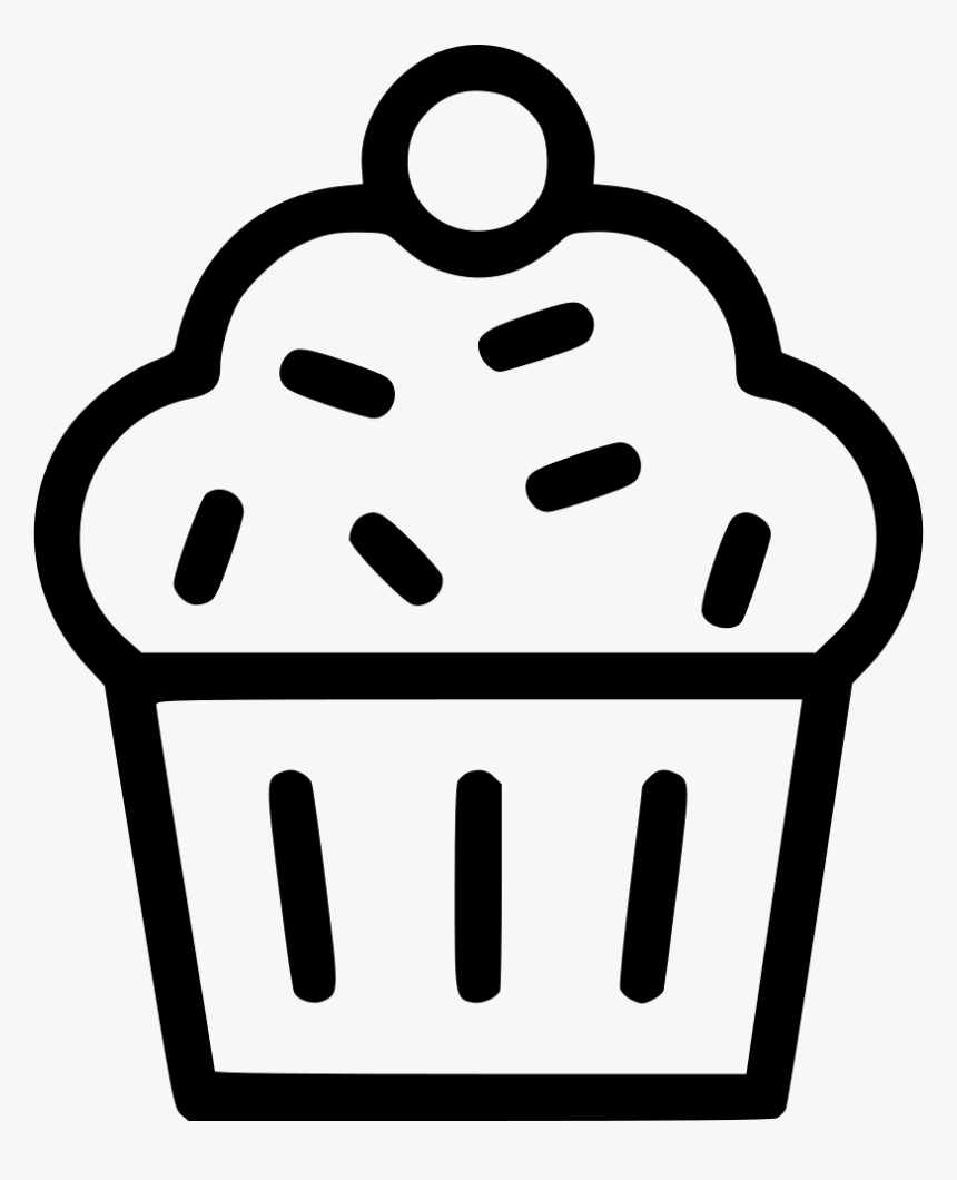 Muffin Cup Cake Dessert Sweet Pudding, HD Png Download, Free Download