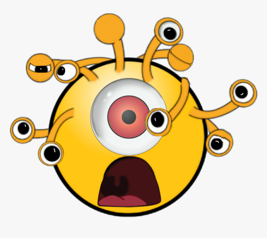 #emoji #beholder #dungeonsanddragons, HD Png Download, Free Download