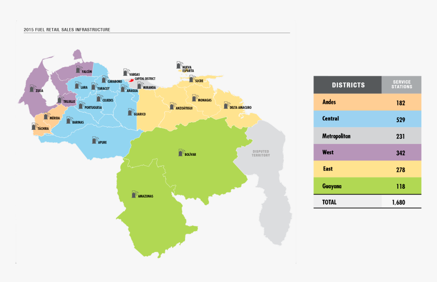 Mapa De Venezuela Png, Transparent Png, Free Download