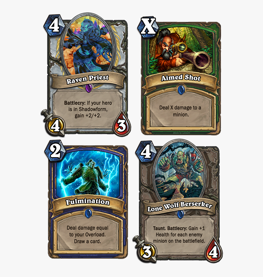 Hearthstone Card Png, Transparent Png, Free Download