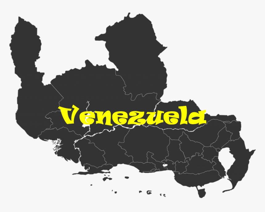 Mapa De Venezuela Png, Transparent Png, Free Download