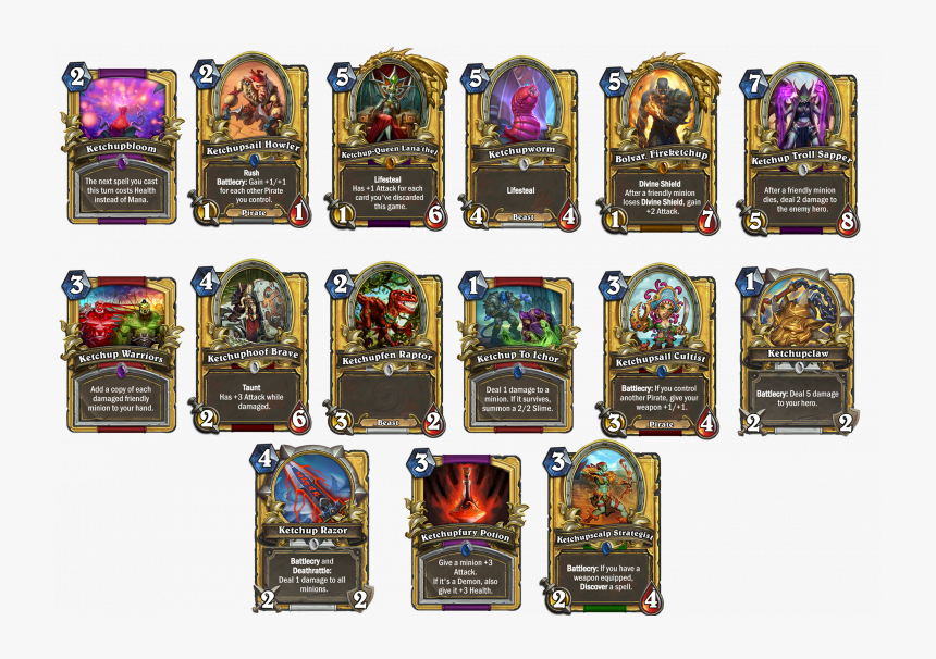 Hearthstone Card Png, Transparent Png, Free Download