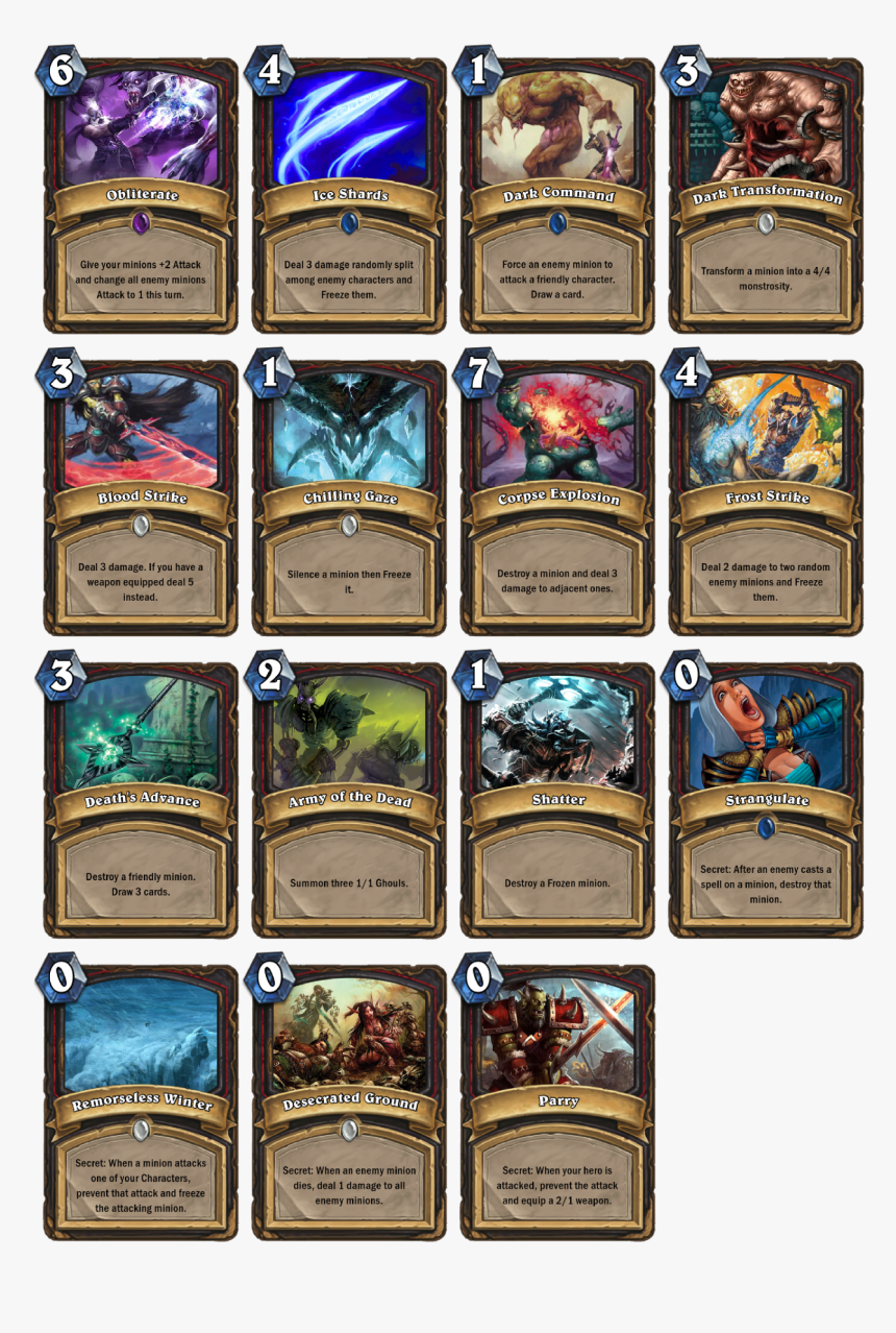 Hearthstone Card Png, Transparent Png, Free Download