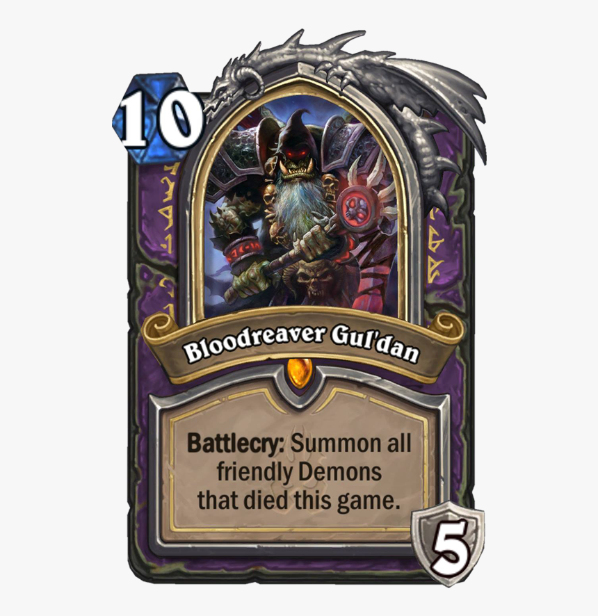 Hearthstone Card Png, Transparent Png, Free Download