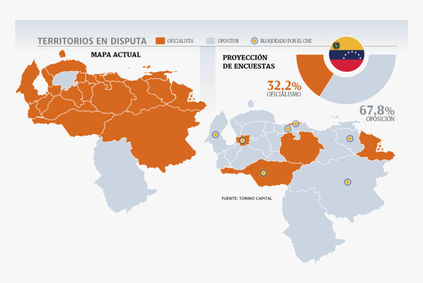 Mapa De Venezuela Png, Transparent Png, Free Download