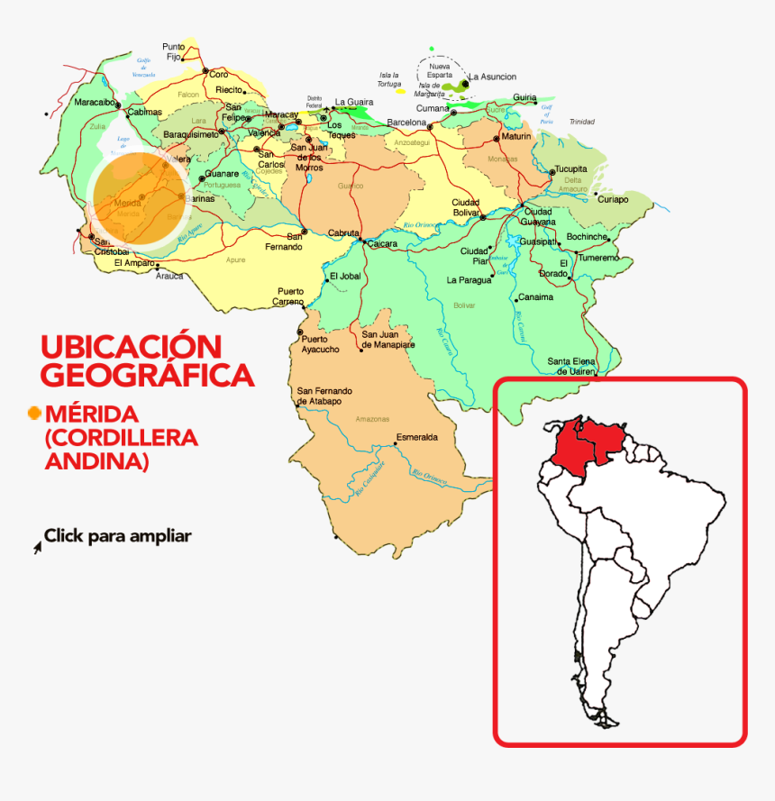 Mapa De Venezuela Png, Transparent Png, Free Download