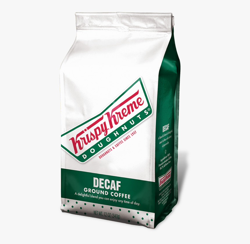 Krispy Kreme Decaf Ground Coffee, HD Png Download, Free Download