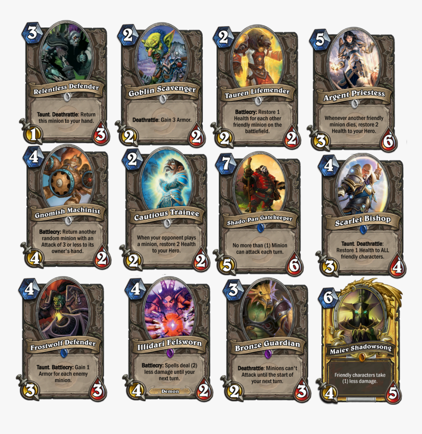 Hearthstone Card Png, Transparent Png, Free Download