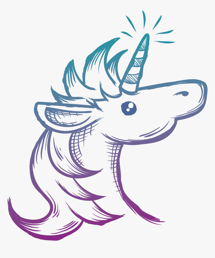 Unicorn Drawing Painting, HD Png Download, Free Download