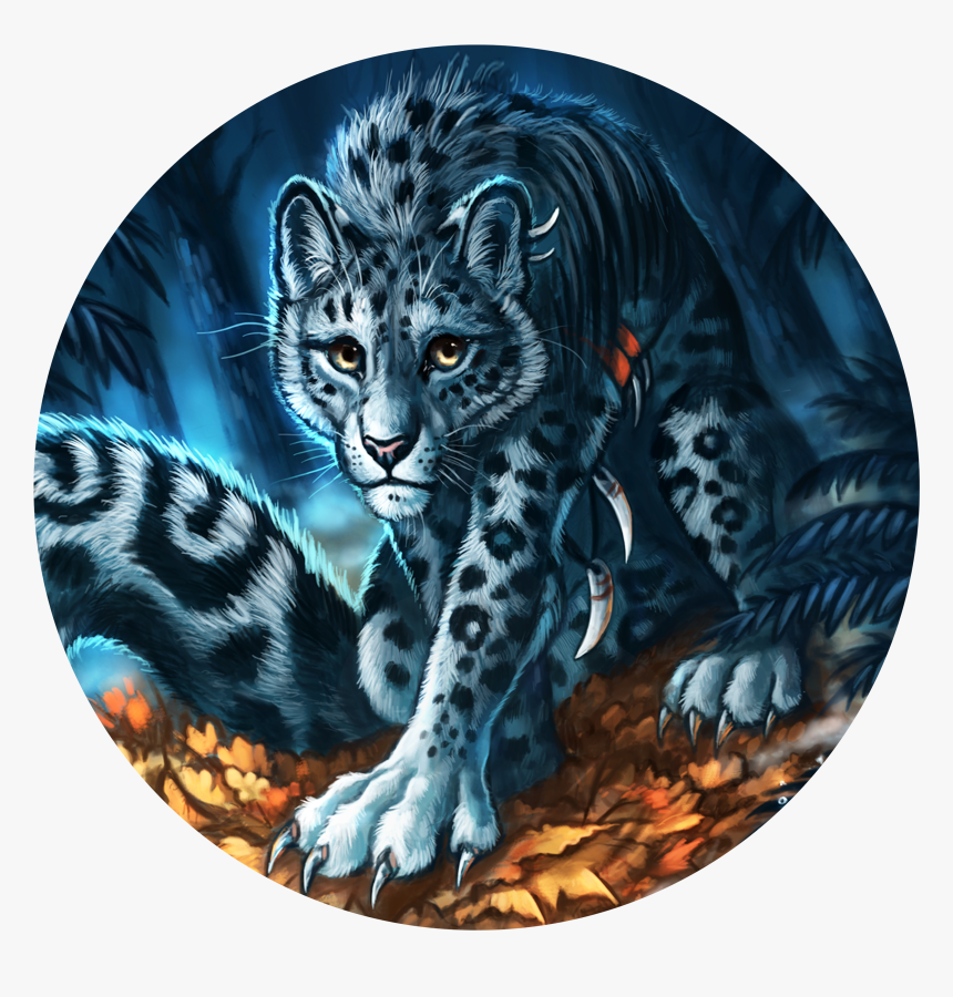 Snow Leopard Png, Transparent Png, Free Download