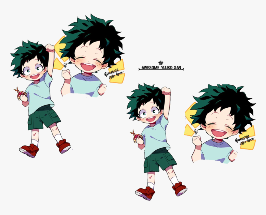 Boku No Hero Academia Izuku Midoriya Render By Awesome, HD Png Download, Free Download