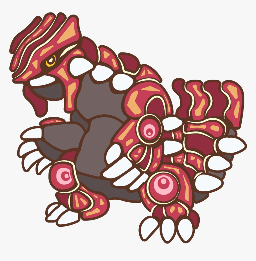 Groudon-sticker, HD Png Download, Free Download