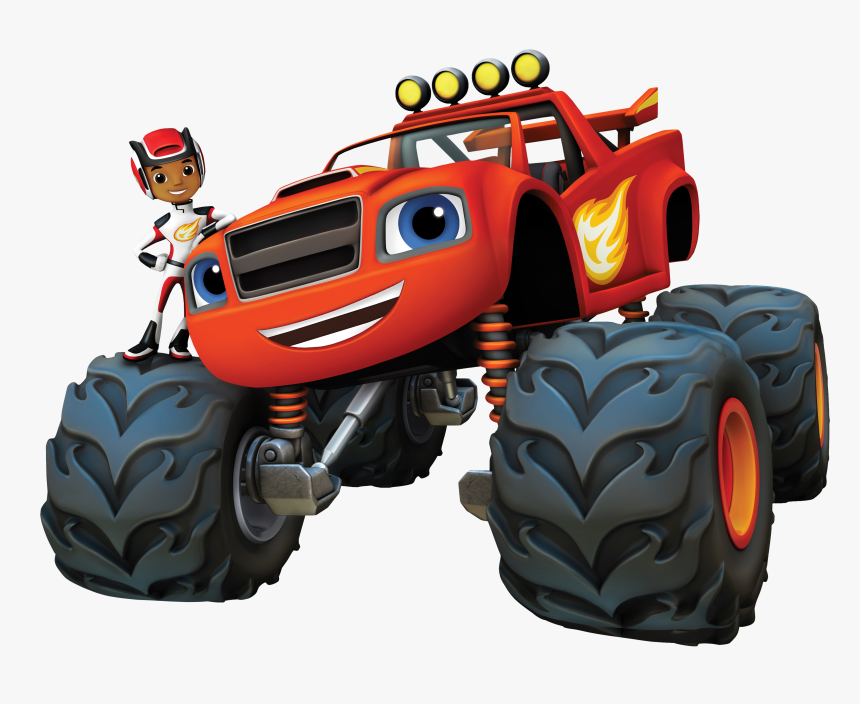 Blaze And The Monster Machines Transparent Image, HD Png Download, Free Download