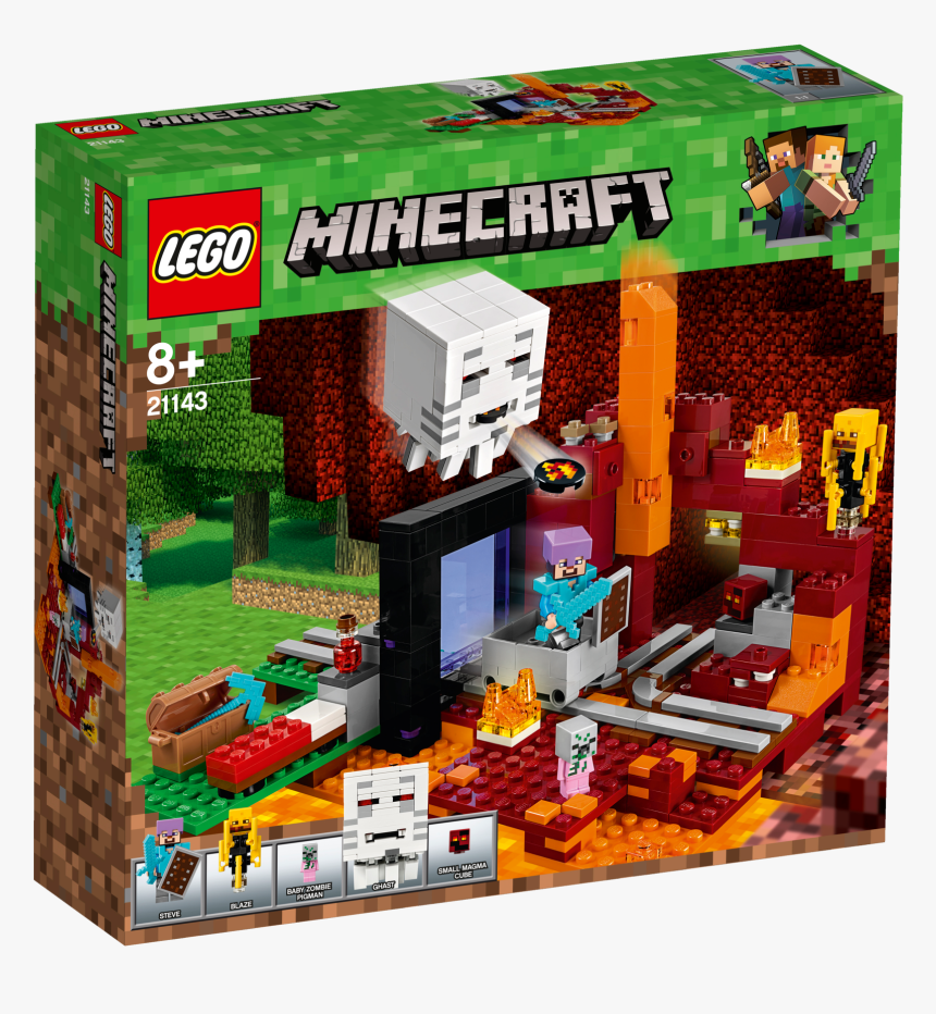 Lego Minecraft Podzemní Brána, HD Png Download, Free Download