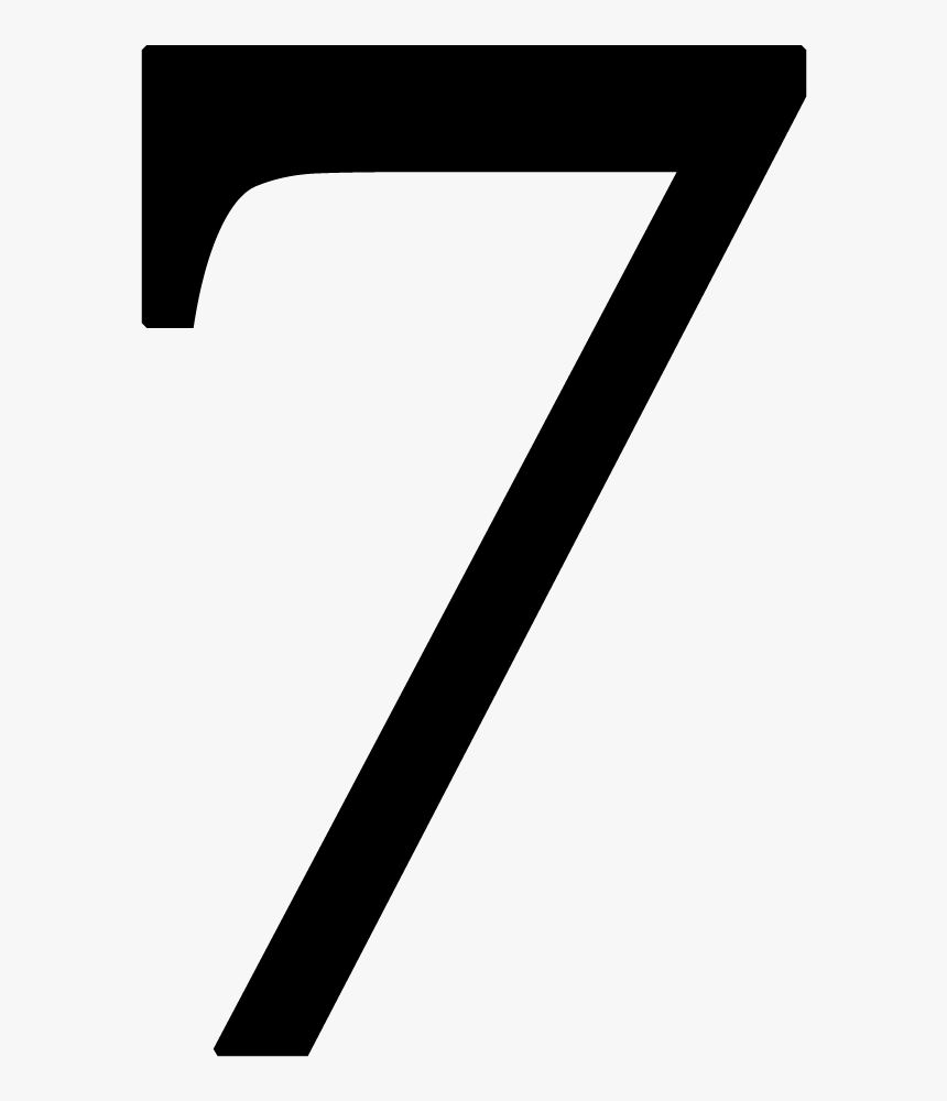 Number 7 Png, Transparent Png, Free Download