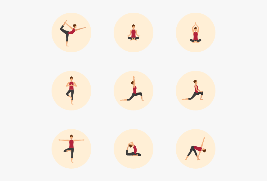 Yoga Icon Png, Transparent Png, Free Download