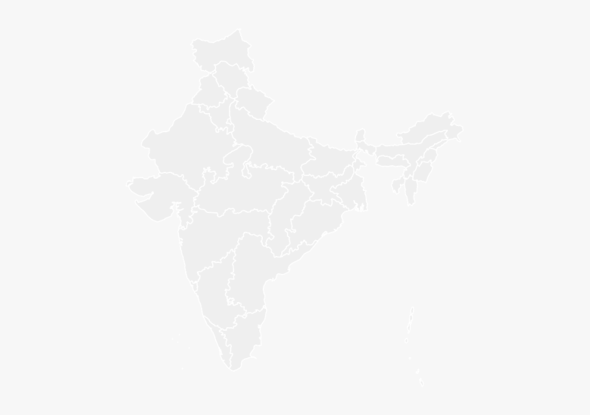Color Blank Map Of India With Statistics, HD Png Download, Free Download