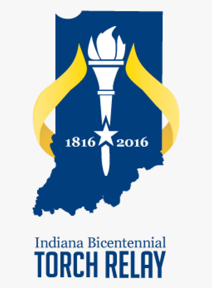 Patterned After The Olympic Torch Relay, Indiana"s, HD Png Download, Free Download