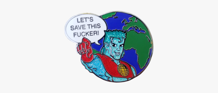 Captain Planet Pin, HD Png Download, Free Download