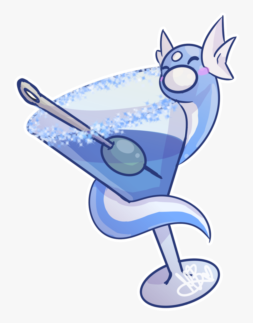 It’s A Dratini Martini Get It Eh Eehhh, HD Png Download, Free Download