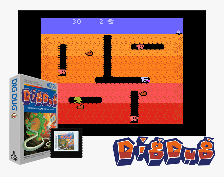 Dig Dug, HD Png Download, Free Download