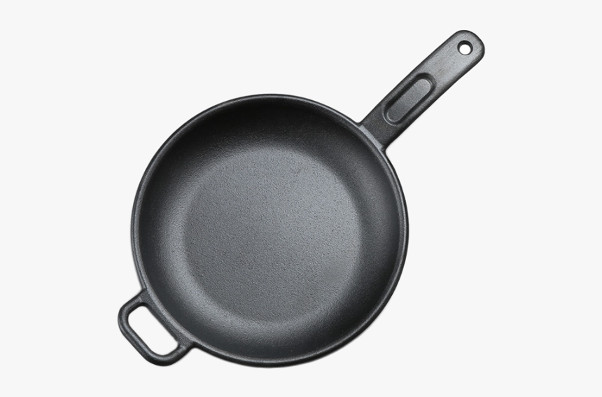 Frying Pan Cast-iron Cookware Stock Pot Cast Iron, HD Png Download - kindpn...