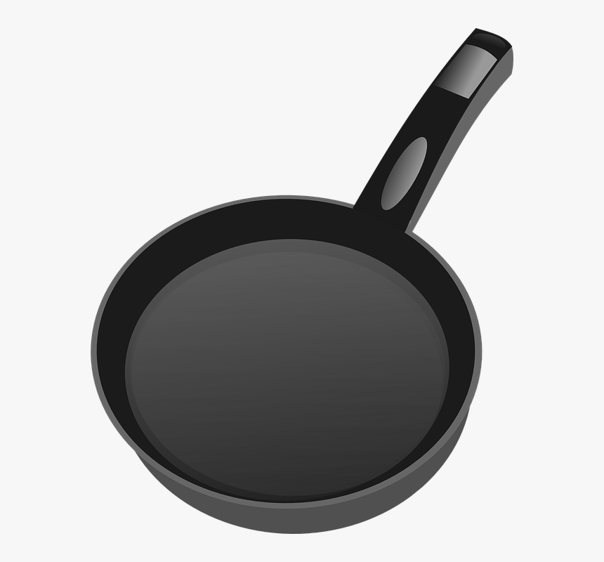 Pan, Cooking, Kitchen, Tool, Metal, Cast Iron, Black, HD Png Download, Free Download