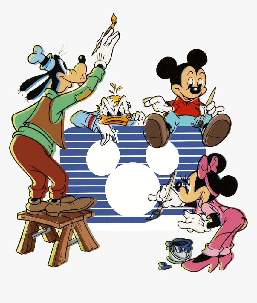 Mickey And Gang Clip Art, HD Png Download, Free Download