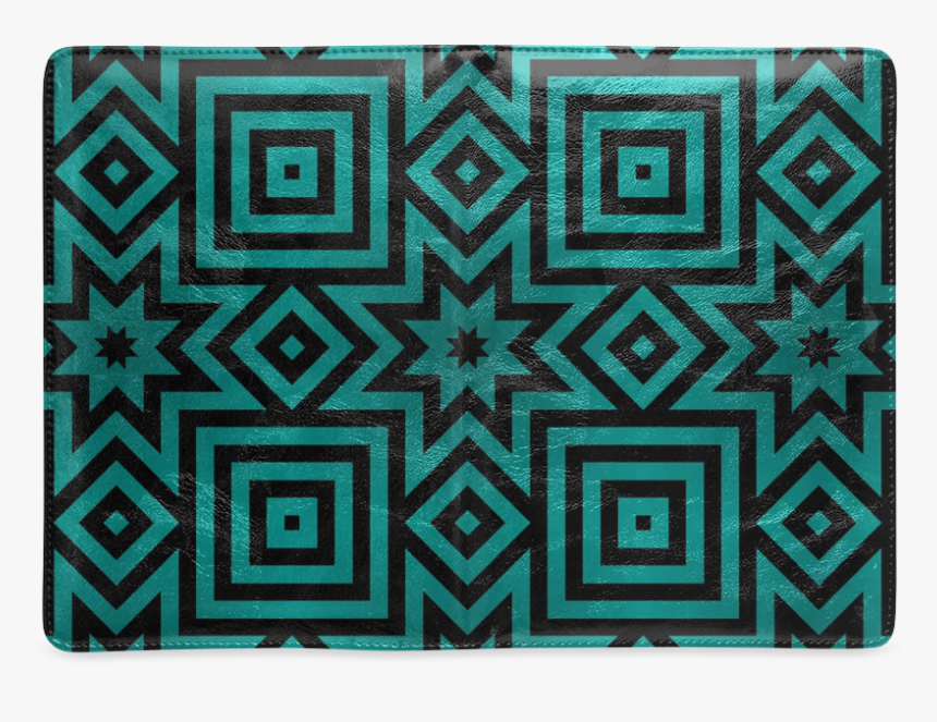 Teal/black Tribal Pattern Custom Notebook A5, HD Png Download, Free Download