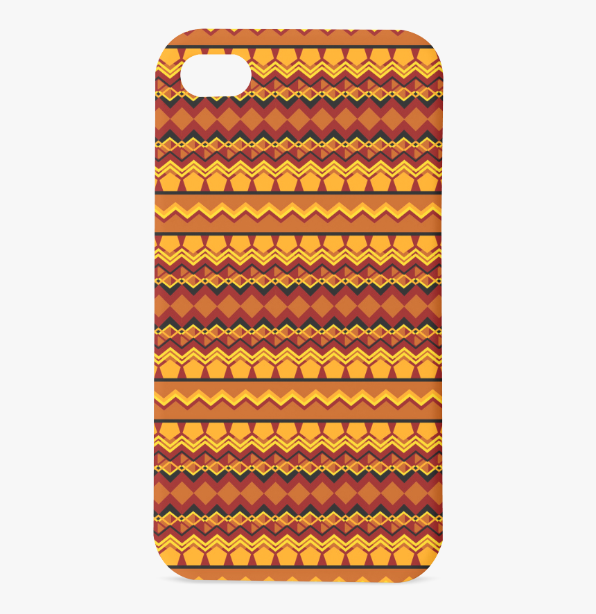 Gold Tribal Pattern Hard Case For Iphone 4/4s, HD Png Download, Free Download