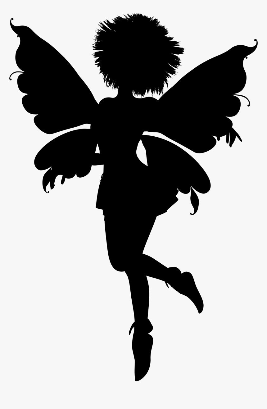 Transparent Fairy Clipart Black And White, HD Png Download, Free Download