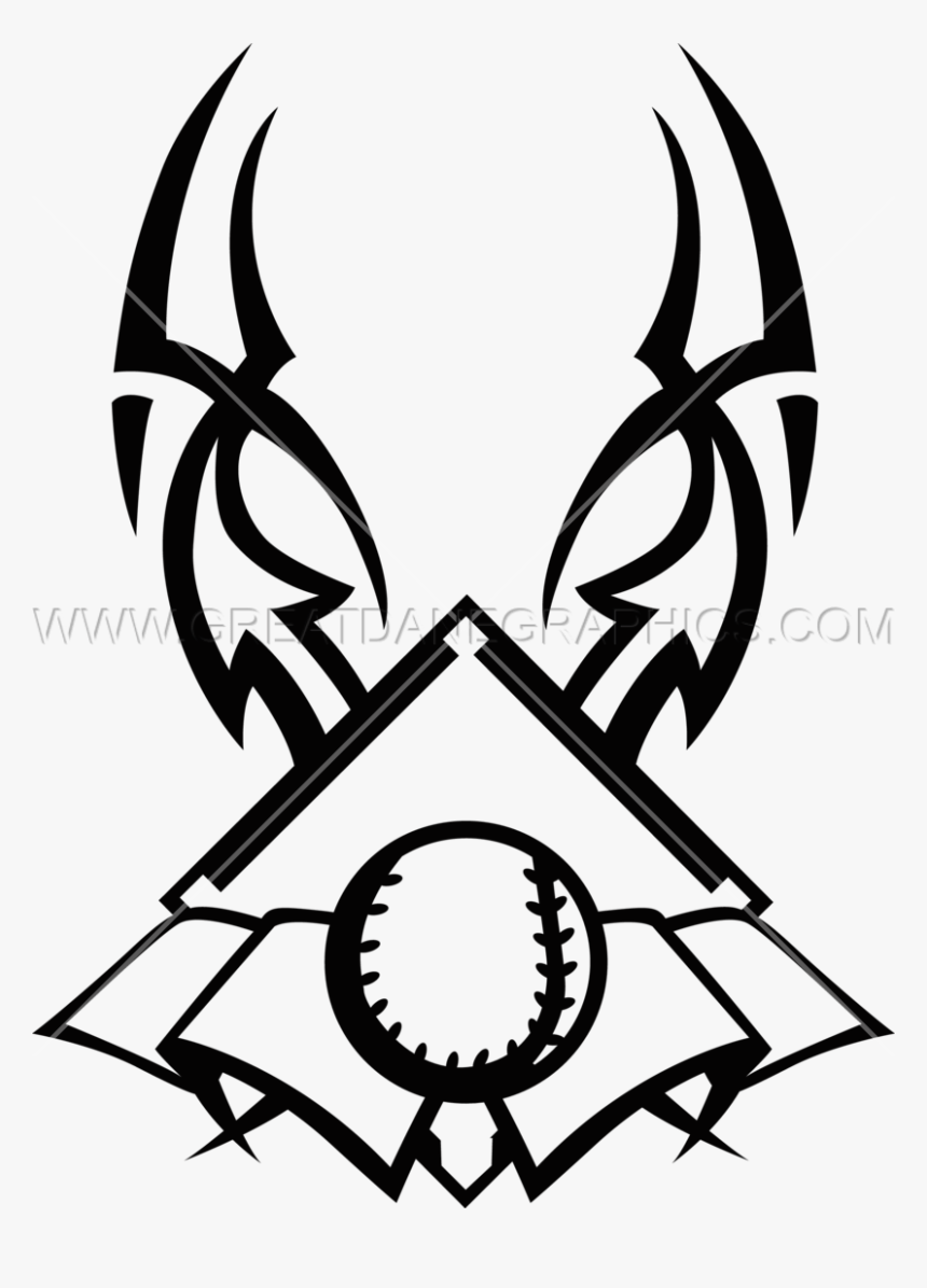 Tribal Clipart Baseball Image Freeuse Stock, HD Png Download, Free Download