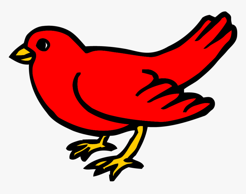 Transparent Red Bird Clipart, HD Png Download, Free Download