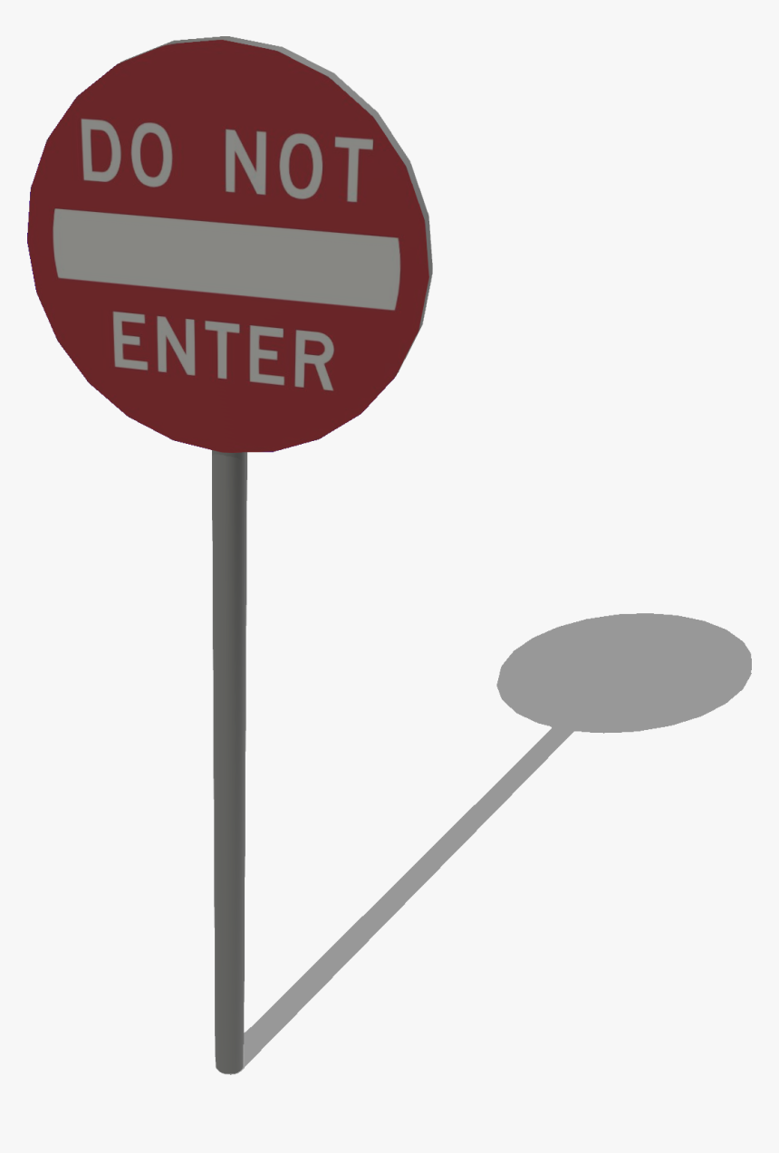 Not Enter Sign , Png Download, Transparent Png, Free Download