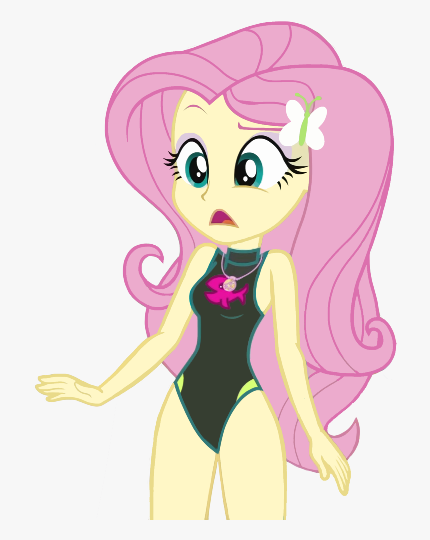 Mlp Eg Fluttershy Swimsuit, HD Png Download, Free Download