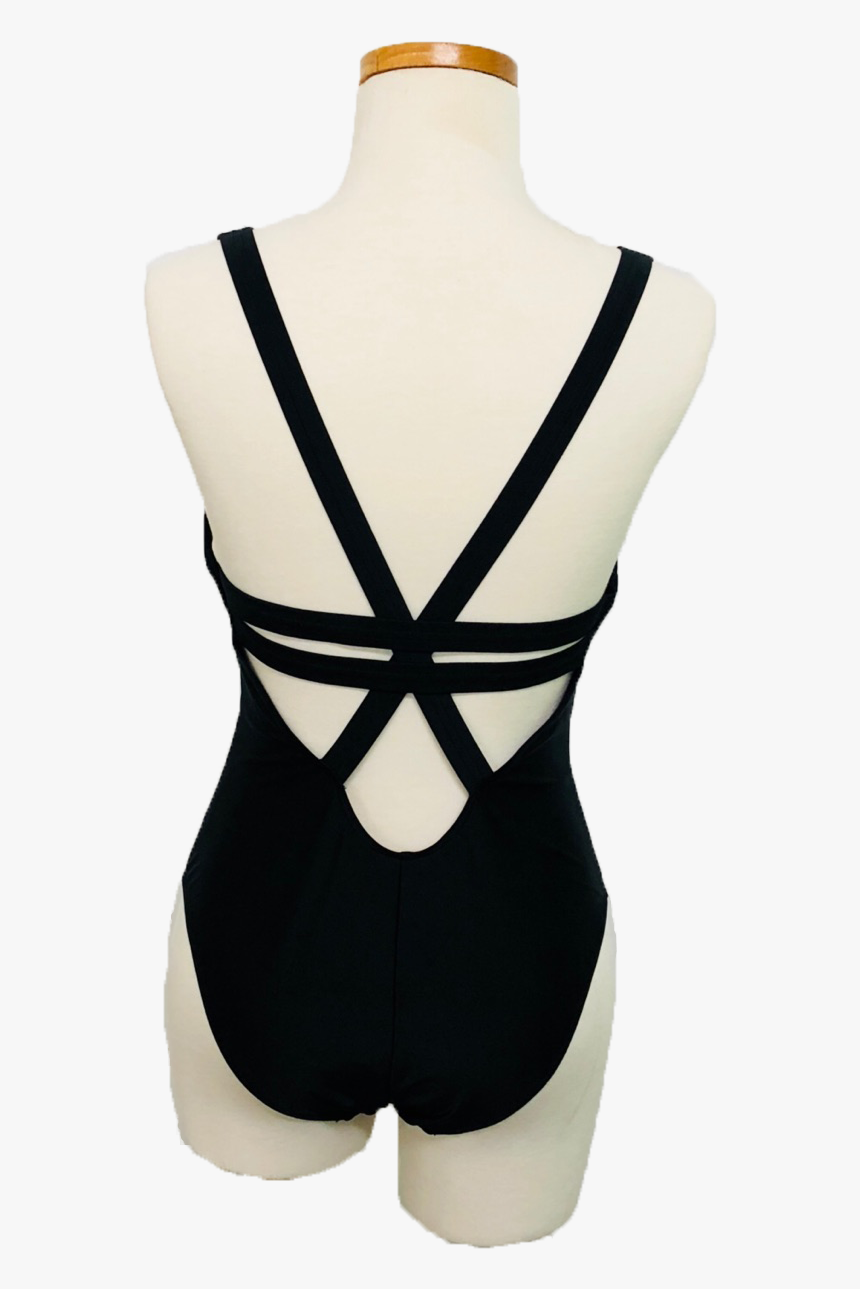 Women"s Strappy Front One Piece Swimsuit-back, HD Png Download, Free Download