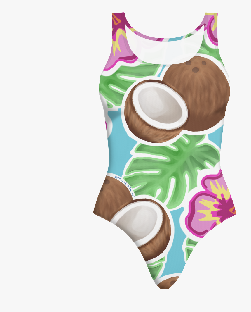 Transparent Swimsuit Coconut, HD Png Download, Free Download