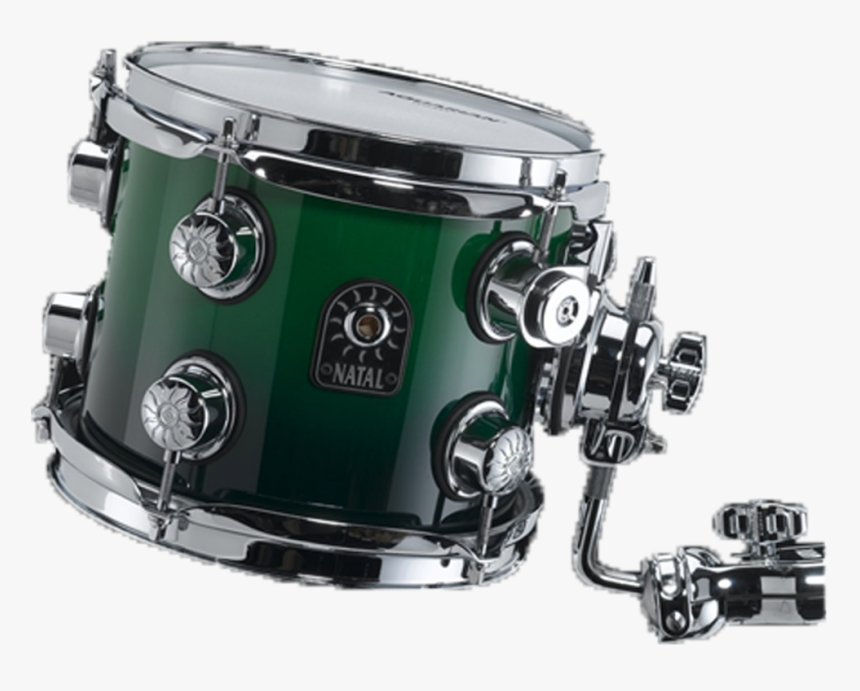 Natal Bubinga Drum Kit Blue Green Fade, HD Png Download, Free Download