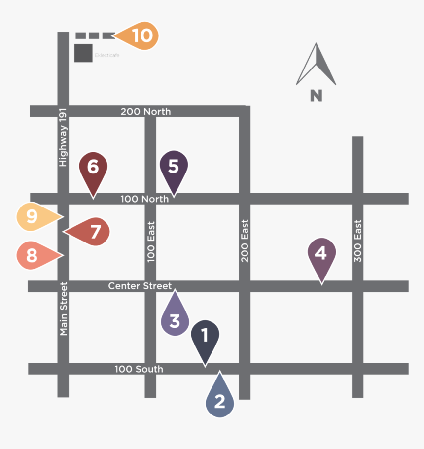 Artwalk Map 2019-01, HD Png Download, Free Download