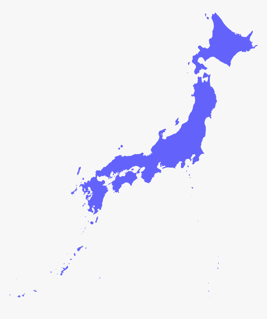 Japan Map Png, Transparent Png, Free Download