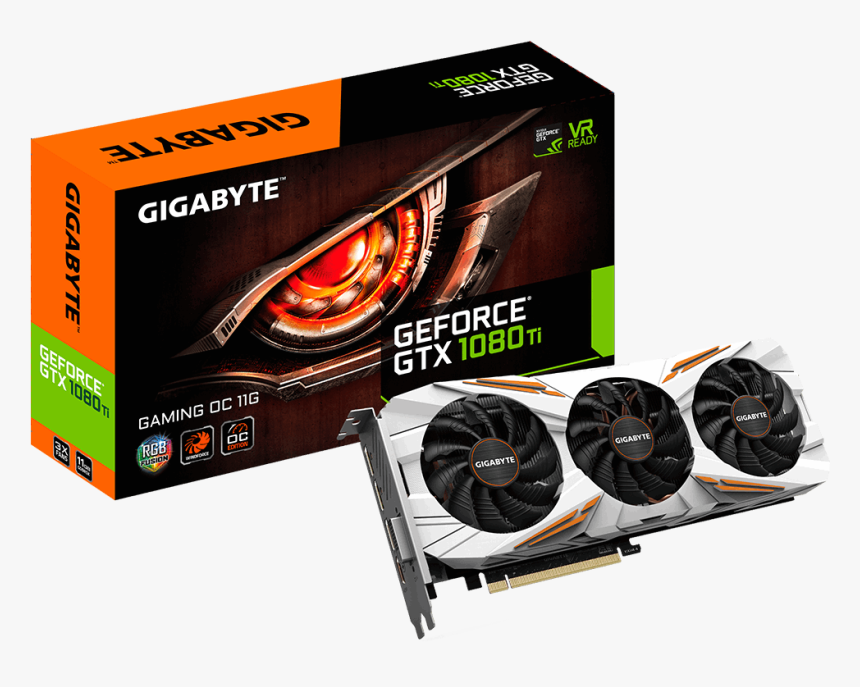 Gigabyte 11gb Gtx1080ti Aorus Graphics Card, HD Png Download, Free Download