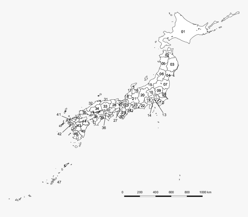 Japan Map Png, Transparent Png, Free Download