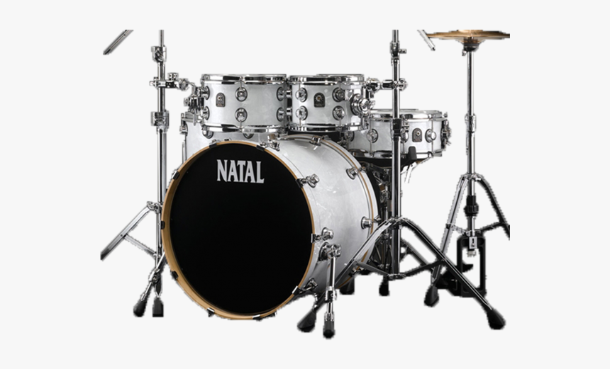 Natal Ash Drum Kit White Swirl, HD Png Download, Free Download