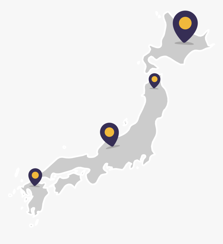 Japan Map Png, Transparent Png, Free Download