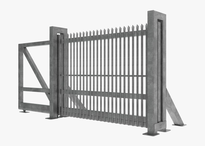 Cantilever Gate Render, HD Png Download, Free Download