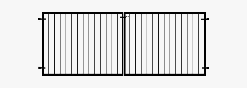 Flat Top Driveway Gates, HD Png Download, Free Download